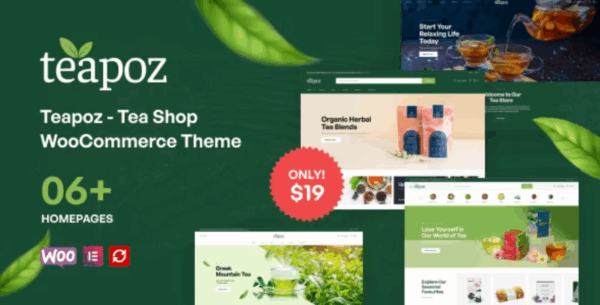 Teapoz (v1.2.8) Tea Shop WooCommerce Theme